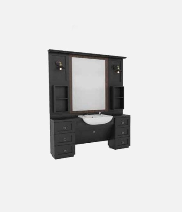 Boubaz - BARBER FURNITURE - BARBER UNIT (160x40x230)